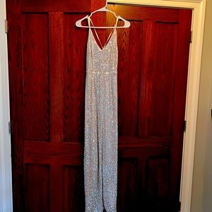 Emprada Gold Sequin jumpsuit